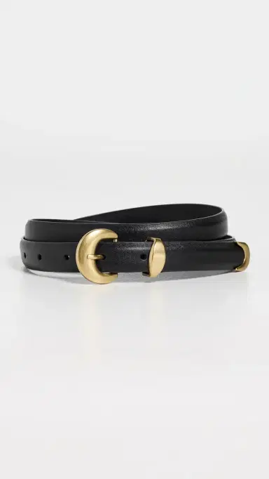 Madewell Lucie Belt True Black M | Thumbnail 2 Madewell Lucie Belt True Black M | Thumbnail 2