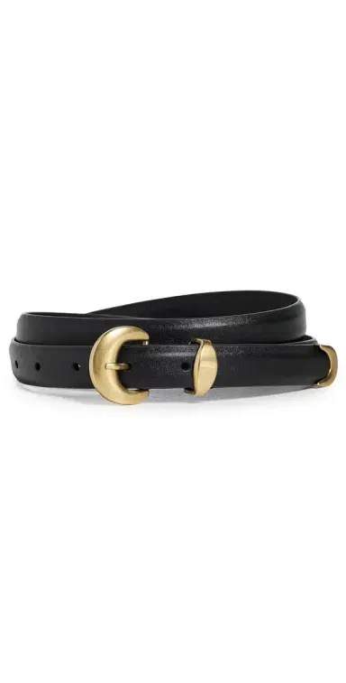 Madewell Lucie Belt True Black M | Thumbnail 1 Madewell Lucie Belt True Black M | Thumbnail 1