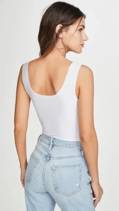 Commando Butter Tank Thong Bodysuit White S | Thumbnail 3 Commando Butter Tank Thong Bodysuit White S | Thumbnail 3