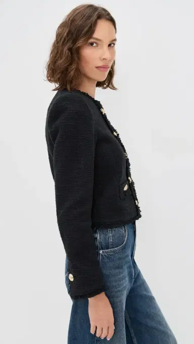 Cinq à Sept Christie Jacket Black 8 | Thumbnail 4 Cinq à Sept Christie Jacket Black 8 | Thumbnail 4
