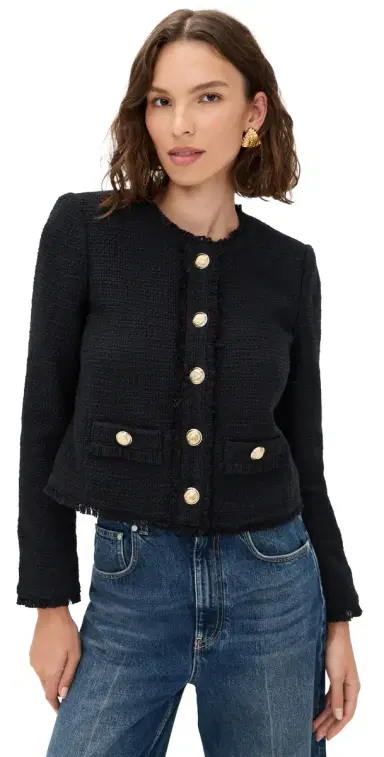 Cinq à Sept Christie Jacket Black 8 | Thumbnail 1 Cinq à Sept Christie Jacket Black 8 | Thumbnail 1