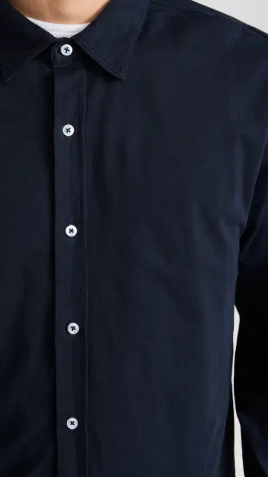 Save Khaki upima Jersey Easy Shirt Navy | Thumbnail 6 Save Khaki upima Jersey Easy Shirt Navy | Thumbnail 6