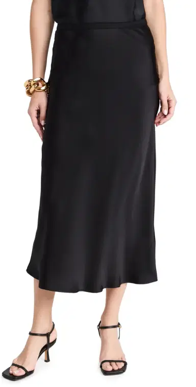 ANINE BING Bar ilk Skirt Black | Thumbnail 1 ANINE BING Bar ilk Skirt Black | Thumbnail 1