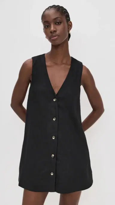 Posse Nancy Mini Dress Black | Thumbnail 2 Posse Nancy Mini Dress Black | Thumbnail 2