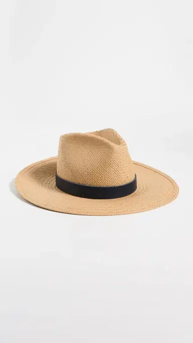JANESSA LEONE Packable Straw Hat Sand | Thumbnail 2 JANESSA LEONE Packable Straw Hat Sand | Thumbnail 2