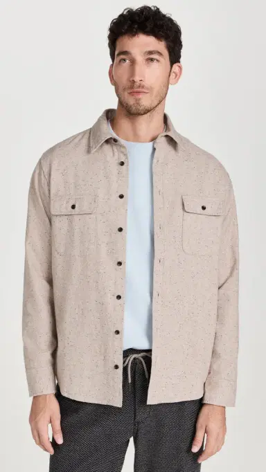Taylor Stitch Yosemite Shirt Oat Donegal 44 | Thumbnail 2 Taylor Stitch Yosemite Shirt Oat Donegal 44 | Thumbnail 2
