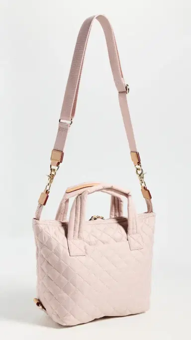 MZ Wallace Small Sutton Deluxe Tote City Pink One Size | Thumbnail 4 MZ Wallace Small Sutton Deluxe Tote City Pink One Size | Thumbnail 4