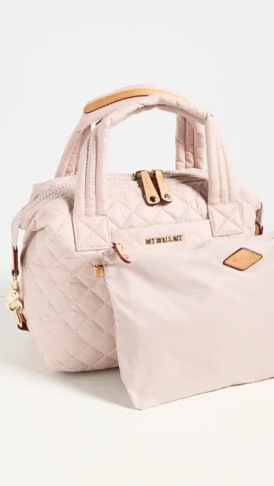 MZ Wallace Small Sutton Deluxe Tote City Pink One Size | Thumbnail 5 MZ Wallace Small Sutton Deluxe Tote City Pink One Size | Thumbnail 5