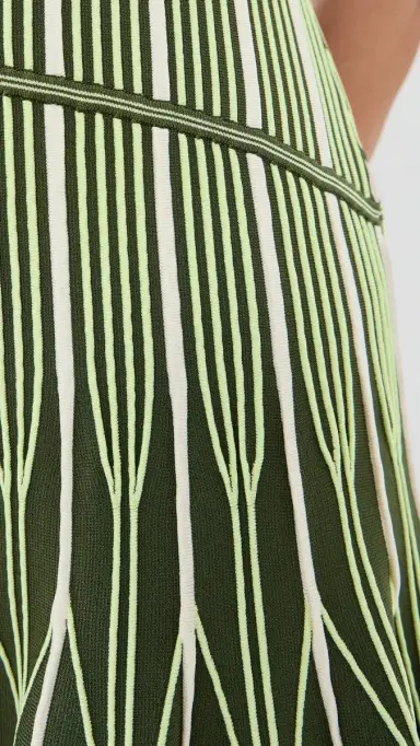 SIMKHAI Oaklen Midi Dress Pine Multi | Thumbnail 6 SIMKHAI Oaklen Midi Dress Pine Multi | Thumbnail 6