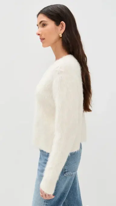 OGD One Grey Day Viola Alpaca Crewneck Sweater | Thumbnail 4 OGD One Grey Day Viola Alpaca Crewneck Sweater | Thumbnail 4