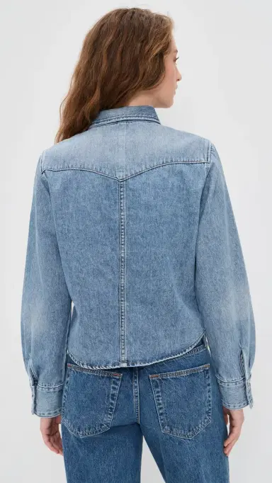LE JEAN Martha Denim Shirt Eternal Love | Thumbnail 3 LE JEAN Martha Denim Shirt Eternal Love | Thumbnail 3