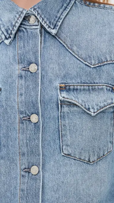 LE JEAN Martha Denim Shirt Eternal Love | Thumbnail 6 LE JEAN Martha Denim Shirt Eternal Love | Thumbnail 6