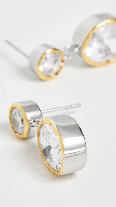 Luv Aj The Marais Drop Studs Silver One Size | Thumbnail 4 Luv Aj The Marais Drop Studs Silver One Size | Thumbnail 4