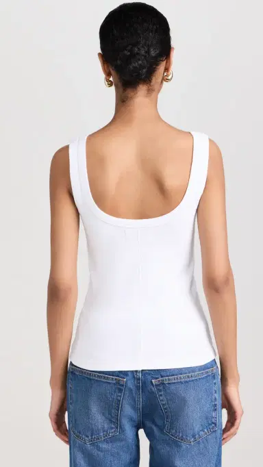 Sold Out NYC The coop It Up Tank in White White | Thumbnail 3 Sold Out NYC The coop It Up Tank in White White | Thumbnail 3