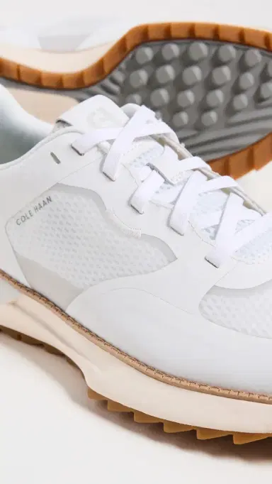 Cole Haan Grandpro Ashland II Golf Sneakers Optic White/Glacier Grey | Thumbnail 5 Cole Haan Grandpro Ashland II Golf Sneakers Optic White/Glacier Grey | Thumbnail 5