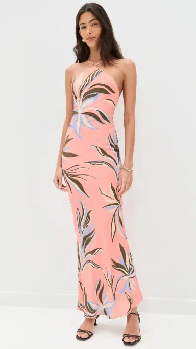 ROCOCO SAND trap Long Dress Pink | Thumbnail 2 ROCOCO SAND trap Long Dress Pink | Thumbnail 2