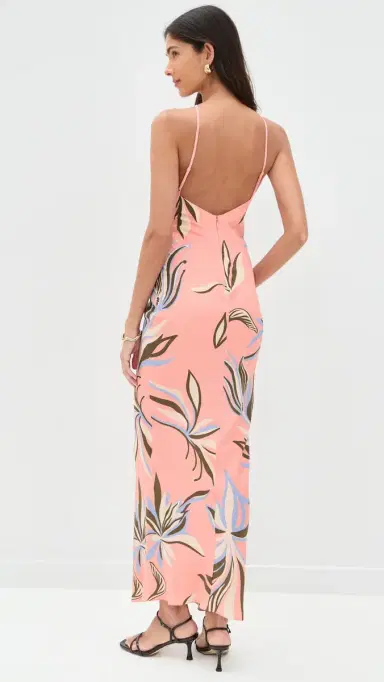 ROCOCO SAND trap Long Dress Pink | Thumbnail 3 ROCOCO SAND trap Long Dress Pink | Thumbnail 3