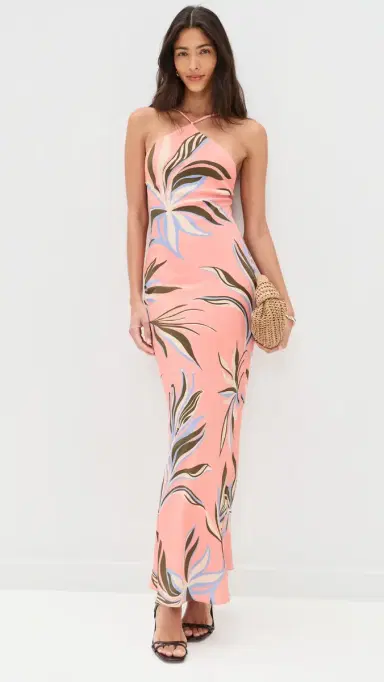 ROCOCO SAND trap Long Dress Pink | Thumbnail 5 ROCOCO SAND trap Long Dress Pink | Thumbnail 5
