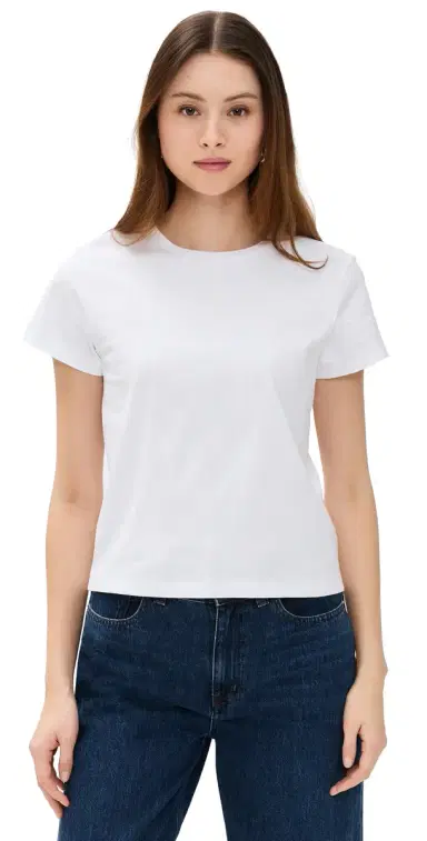 RE/DONE Classic Tee Optic White | Thumbnail 1 RE/DONE Classic Tee Optic White | Thumbnail 1
