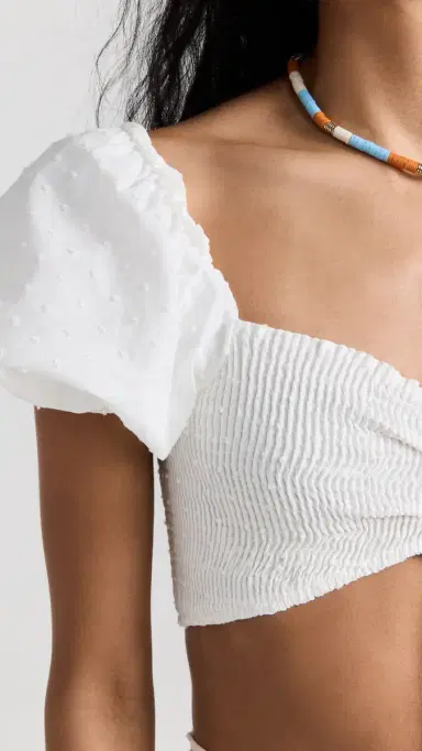 Peixoto ouisa Crop Top White otus | Thumbnail 6 Peixoto ouisa Crop Top White otus | Thumbnail 6