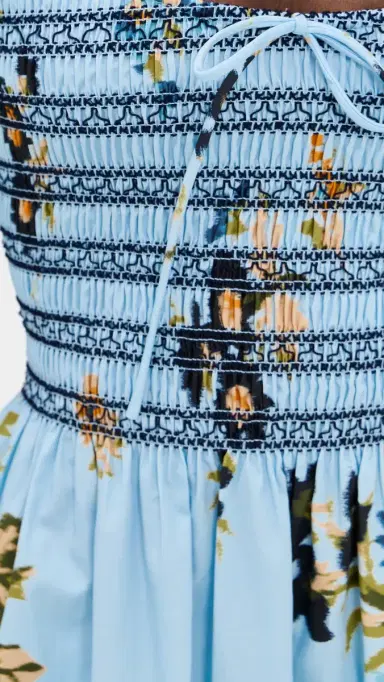 Hill House Home The Madeline Nap Dress English Daisy/Blue | Thumbnail 6 Hill House Home The Madeline Nap Dress English Daisy/Blue | Thumbnail 6