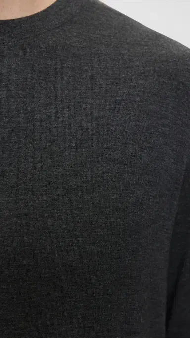 Eberjey Henry Modal Short Sleeve and Pant Pajamas et Charcoal | Thumbnail 6 Eberjey Henry Modal Short Sleeve and Pant Pajamas et Charcoal | Thumbnail 6