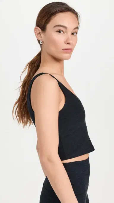 Beyond Yoga Spacedye Good Day Cropped Tank Darkest Night | Thumbnail 4 Beyond Yoga Spacedye Good Day Cropped Tank Darkest Night | Thumbnail 4