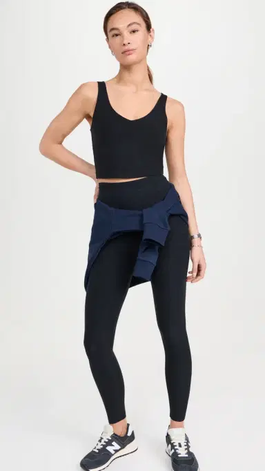 Beyond Yoga Spacedye Good Day Cropped Tank Darkest Night | Thumbnail 5 Beyond Yoga Spacedye Good Day Cropped Tank Darkest Night | Thumbnail 5