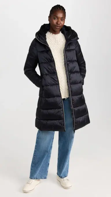 Save The Duck Lysa Coat Black | Thumbnail 2 Save The Duck Lysa Coat Black | Thumbnail 2