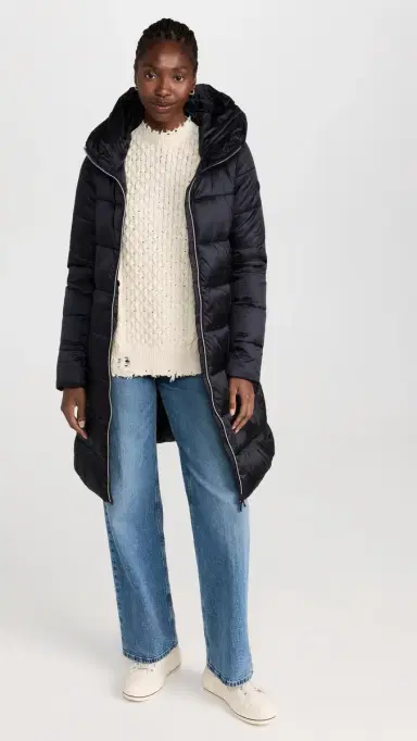 Save The Duck Lysa Coat Black | Thumbnail 5 Save The Duck Lysa Coat Black | Thumbnail 5