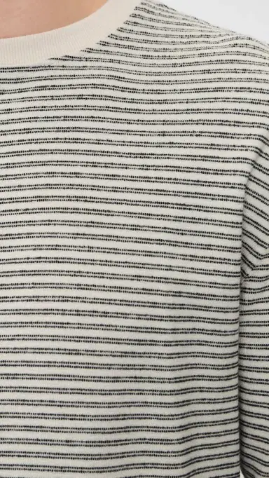 Fair Harbor Sundown Terry Crewneck Nautical Stripe | Thumbnail 6 Fair Harbor Sundown Terry Crewneck Nautical Stripe | Thumbnail 6