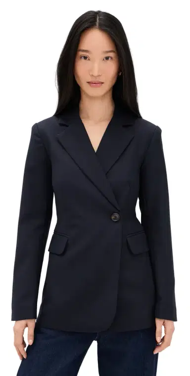 Joe's Jeans The Mecah Wrap Blazer Navy | Thumbnail 1 Joe's Jeans The Mecah Wrap Blazer Navy | Thumbnail 1
