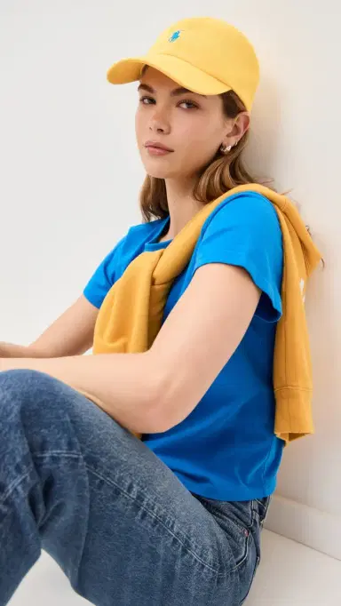 Polo Ralph Lauren Twill Classic Sport Cap Yellow Fin One Size | Thumbnail 3 Polo Ralph Lauren Twill Classic Sport Cap Yellow Fin One Size | Thumbnail 3