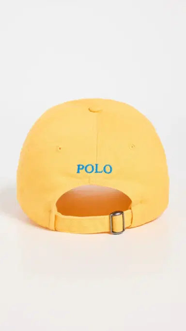 Polo Ralph Lauren Twill Classic Sport Cap Yellow Fin One Size | Thumbnail 4 Polo Ralph Lauren Twill Classic Sport Cap Yellow Fin One Size | Thumbnail 4