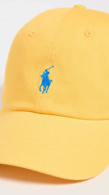 Polo Ralph Lauren Twill Classic Sport Cap Yellow Fin One Size | Thumbnail 5 Polo Ralph Lauren Twill Classic Sport Cap Yellow Fin One Size | Thumbnail 5