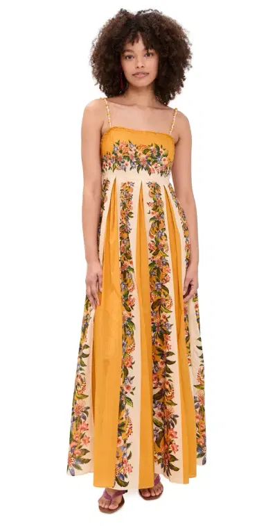 FARM Rio Hilo Sand Dress Hilo Stripes Sand | Thumbnail 1 FARM Rio Hilo Sand Dress Hilo Stripes Sand | Thumbnail 1