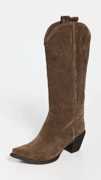Jeffrey Campbell Rancher K Boots Brown Suede | Thumbnail 2 Jeffrey Campbell Rancher K Boots Brown Suede | Thumbnail 2