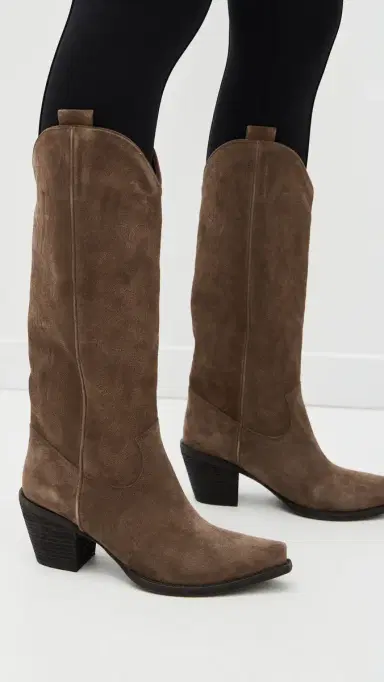 Jeffrey Campbell Rancher K Boots Brown Suede | Thumbnail 3 Jeffrey Campbell Rancher K Boots Brown Suede | Thumbnail 3