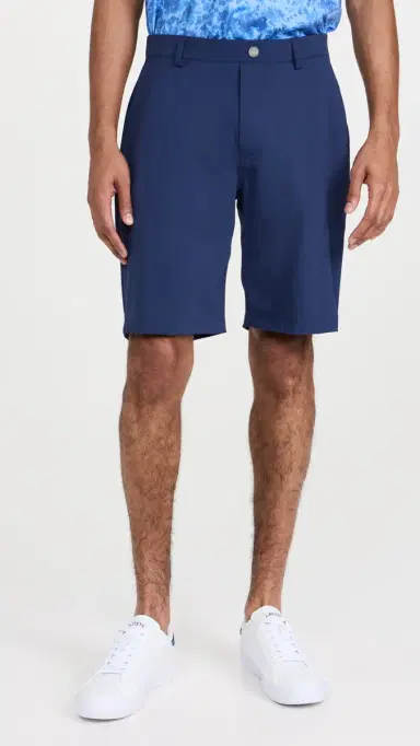 Redvanly Hanover Pull On Shorts 9 Navy | Thumbnail 2 Redvanly Hanover Pull On Shorts 9 Navy | Thumbnail 2