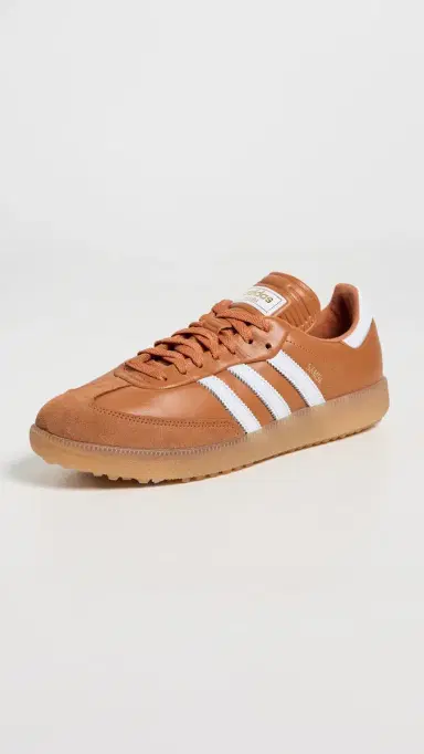 Adidas Golf Samba Spikeless Golf Shoes Rustic Orange/Ftwr White/Gum3 9 | Thumbnail 2 Adidas Golf Samba Spikeless Golf Shoes Rustic Orange/Ftwr White/Gum3 9 | Thumbnail 2