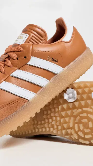 Adidas Golf Samba Spikeless Golf Shoes Rustic Orange/Ftwr White/Gum3 9 | Thumbnail 5 Adidas Golf Samba Spikeless Golf Shoes Rustic Orange/Ftwr White/Gum3 9 | Thumbnail 5