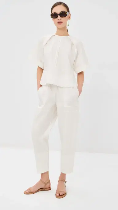 Nackiyé Perfect Pants White | Thumbnail 2 Nackiyé Perfect Pants White | Thumbnail 2