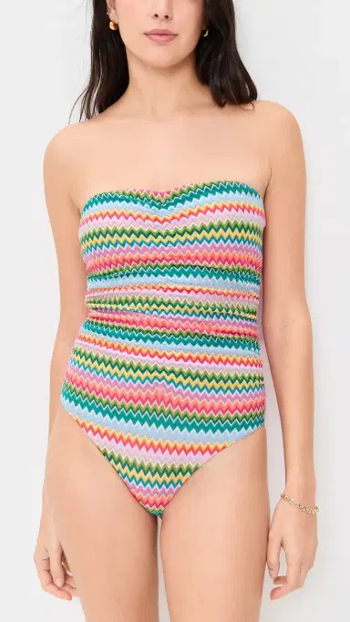 PQ Swim Ruched One Piece Ziggy | Thumbnail 2 PQ Swim Ruched One Piece Ziggy | Thumbnail 2
