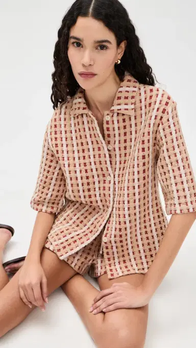 OAS Lano Vera Shirt Red M | Thumbnail 2 OAS Lano Vera Shirt Red M | Thumbnail 2
