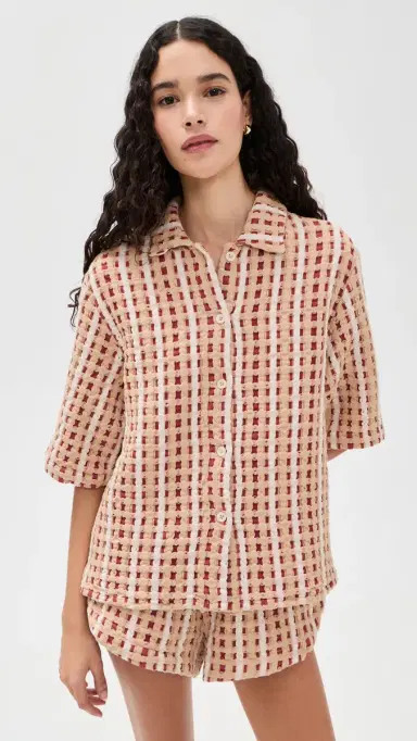 OAS Lano Vera Shirt Red M | Thumbnail 3 OAS Lano Vera Shirt Red M | Thumbnail 3