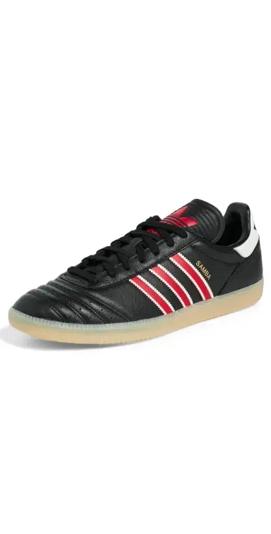 Adidas Samba JP Sneakers Core Black/Red/Gum 3 8 | Thumbnail 1 Adidas Samba JP Sneakers Core Black/Red/Gum 3 8 | Thumbnail 1