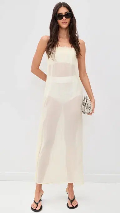 Lioness Glacial Maxi Dress Butter | Thumbnail 5 Lioness Glacial Maxi Dress Butter | Thumbnail 5