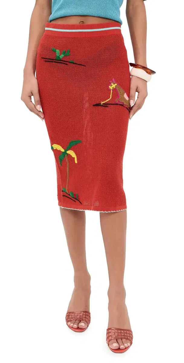evante Skirt Riviera Flame evante Skirt Riviera Flame