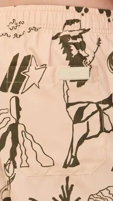 OAS Poplan wim Shorts 5 Beige | Thumbnail 6 OAS Poplan wim Shorts 5 Beige | Thumbnail 6