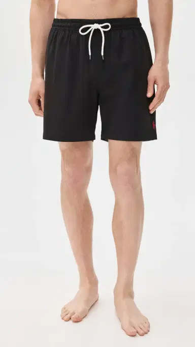 Polo Ralph Lauren Traveler Solid wim Trunks 6 Polo Black | Thumbnail 2 Polo Ralph Lauren Traveler Solid wim Trunks 6 Polo Black | Thumbnail 2